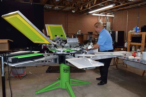Even years after the sale, we can count on M&R 247. . Repossessed screen printing equipment